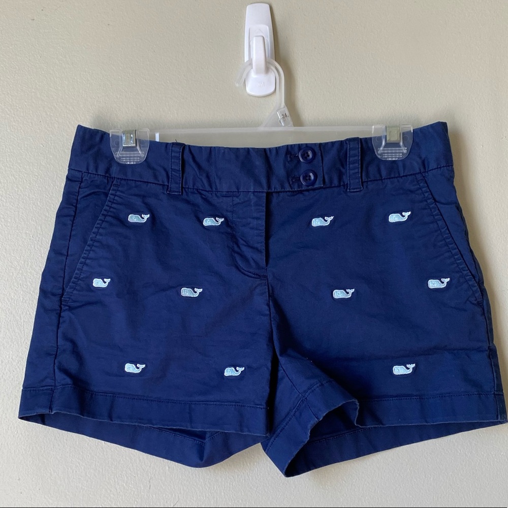 Vineyard Vines | Whale Embroidered Dayboat Shorts - Picture 4 of 11